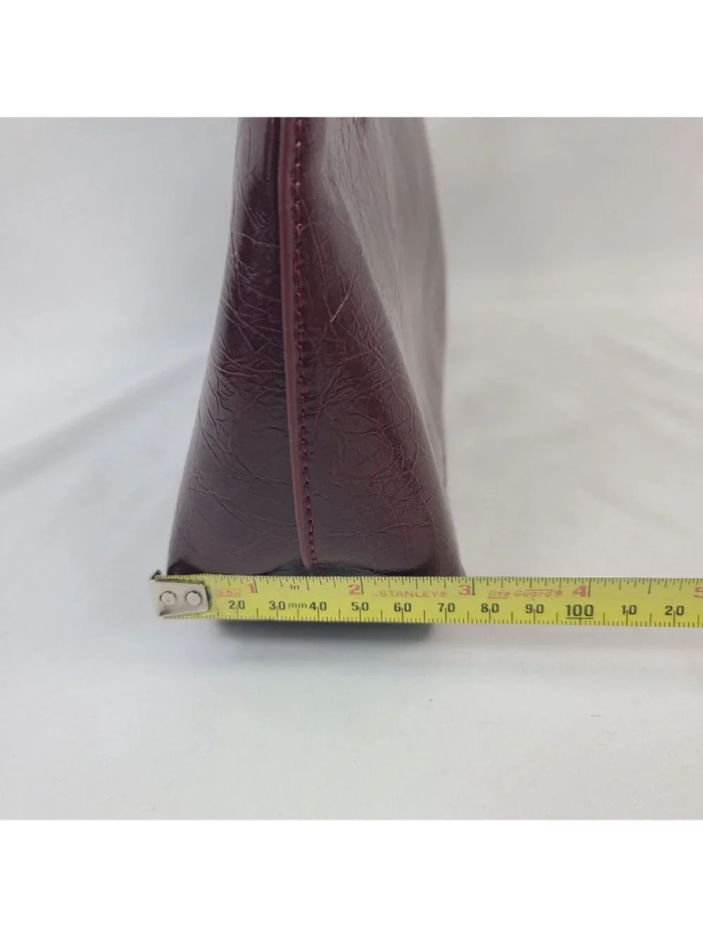 NEW 8 Other Reasons Burgundy Faux Leather Mini Shoulder Bag With Dust Bag - Picture 9 of 9
